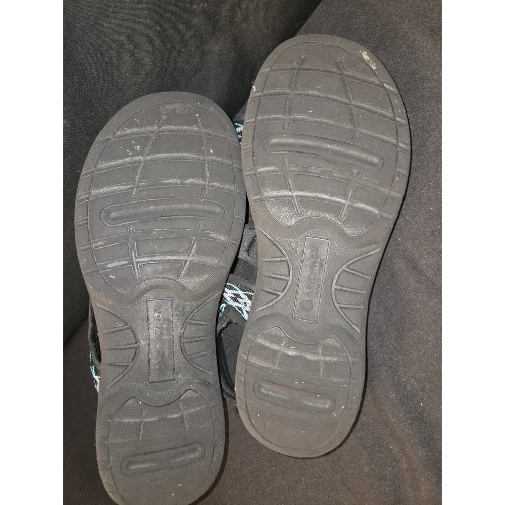 Airwalk Hiking Outdoors Waterproof Sandals Girls 5.5‎ Purple Black